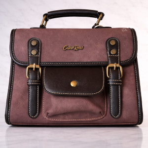 cotton road vintage inspired satchel handbag